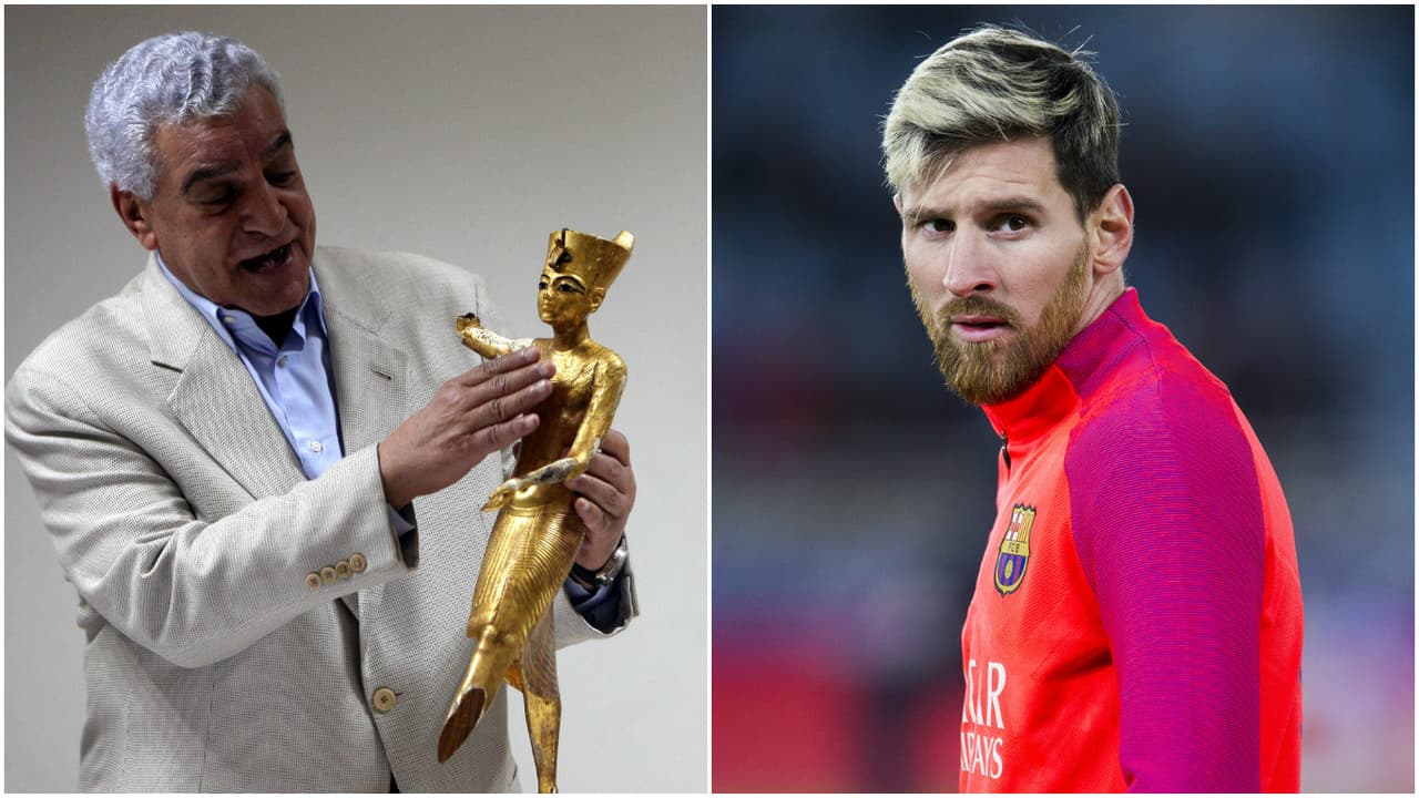 El ‘Indiana Jones’ egipcio que llamó “imbécil” a Lionel Messi