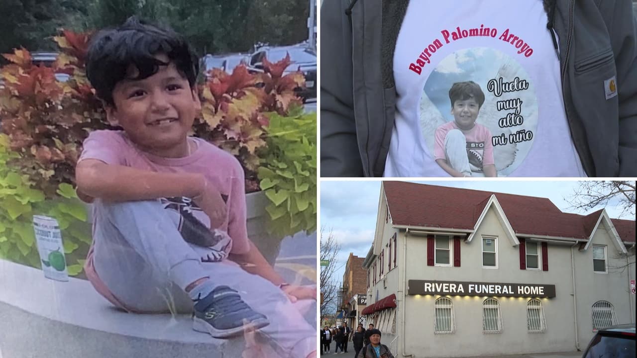 Dan último adiós a Byron, niño hispano arrollado en Queens; presunto responsable fue liberado