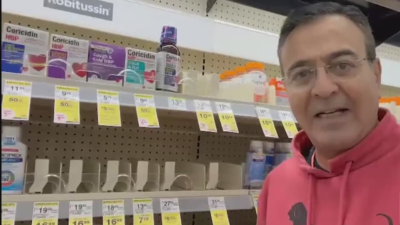 Farmacias en San Antonio se suman a la escasez nacional de medicamentos de venta libre contra la tos y resfriado común