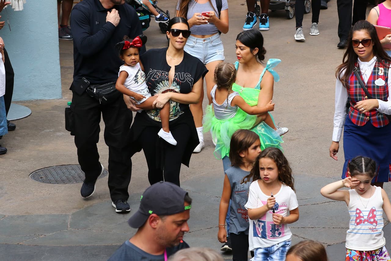 Kim se ha portado solidaria con su hermana ante su reciente separación.