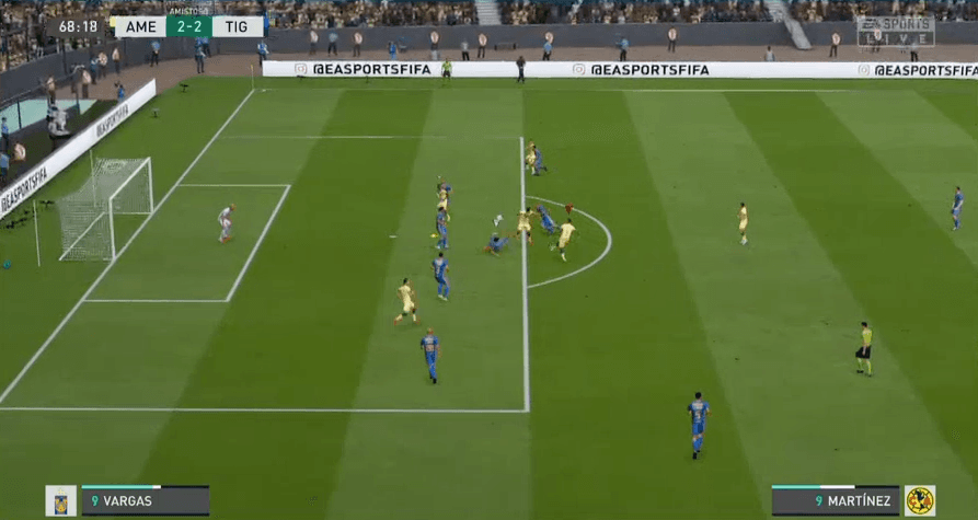 Nahuel Guzmán perdío 3-2 ante el América de Gio dos Santos que suma los primeros tres puntos en el torneo virtual de la eLiga MX.