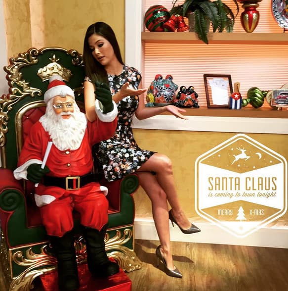 Ana se ha portado muy bien este año, ¡seguro pedirá muchos regalos!