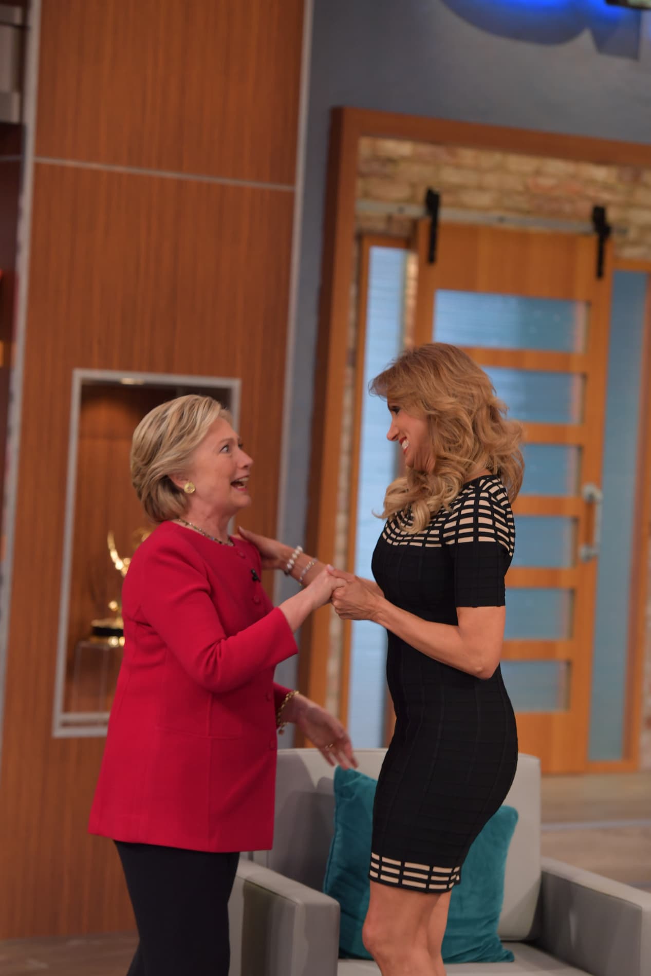 Lili Estefan pudo recordar una anécdota junto a Hillary Clinton.