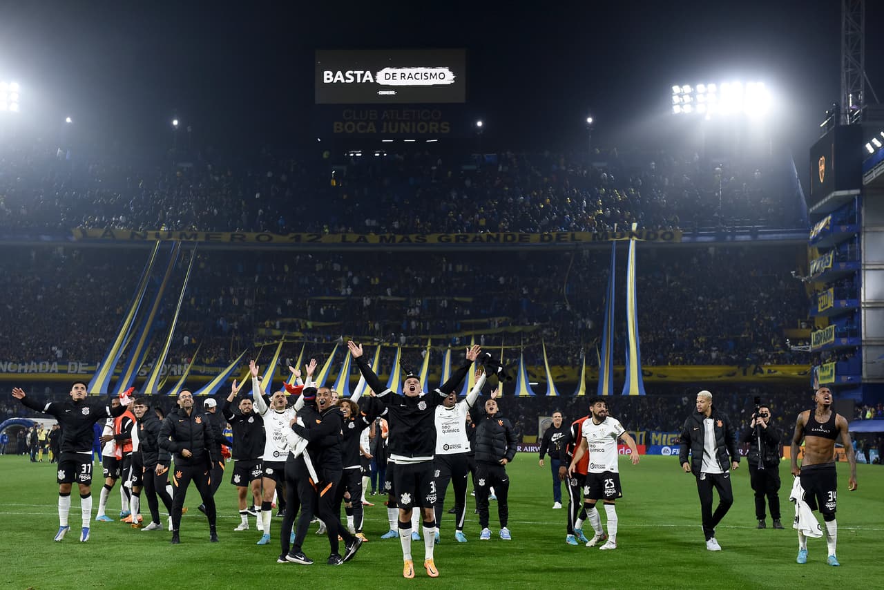 Corinthians venció 5-6 en penales a Boca Juniors tras empatar 0-0 en el marcador global.