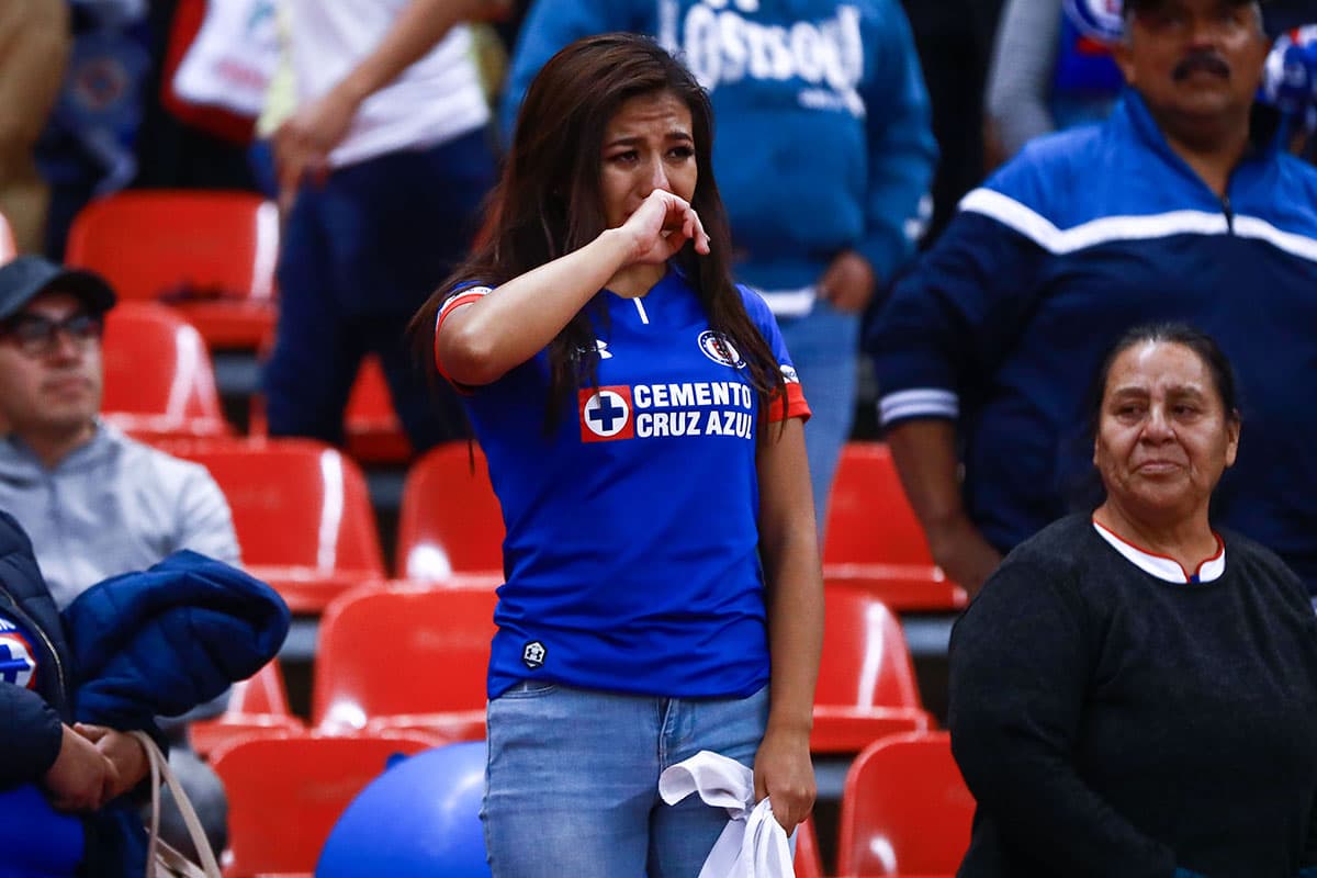 Ciudad de México, 16 de diciembre de 2018. , durante el partido de vuelta de la Final del torneo Apertura 2018 de la Liga Bancomer MX, entre las Aguilas del América y la Maquina Celeste del Cruz Azul, celebrado en el estadio Azteca. Foto: Imago7/Eloisa Sanchez
