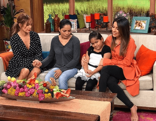 Acompañada de Maity Interiano, Arelis Ramos, madre de una pequeña de 7 años, nos abrió su corazón.