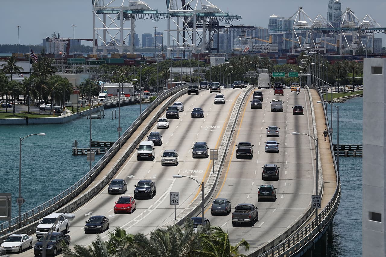 Anuncian cierre de importantes vías y fuertes medidas de seguridad por la visita de Trump a Miami 
