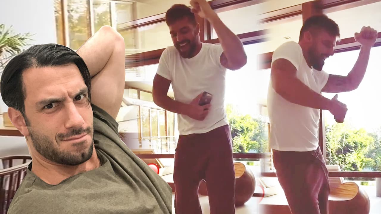 Ricky Martin le enseñó a su esposo a bailar merengue (y a mover la cadera)