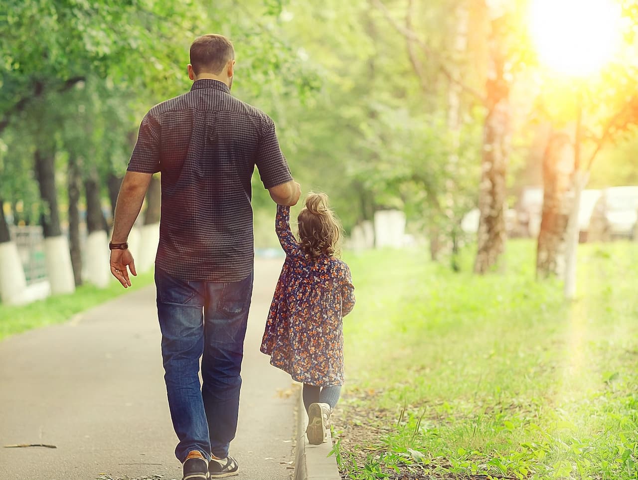 Papás que también hacen de mamá: papás solteros
