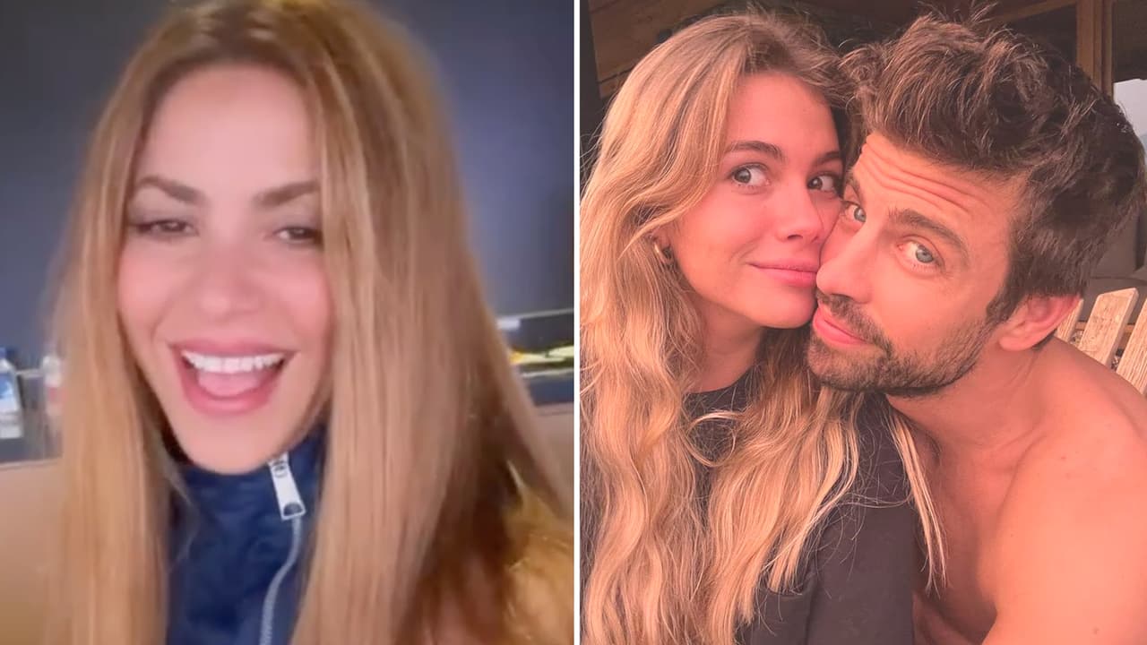 Shakira muestra su mejor sonrisa luego de que Piqué se exhibiera en redes con Clara Chía