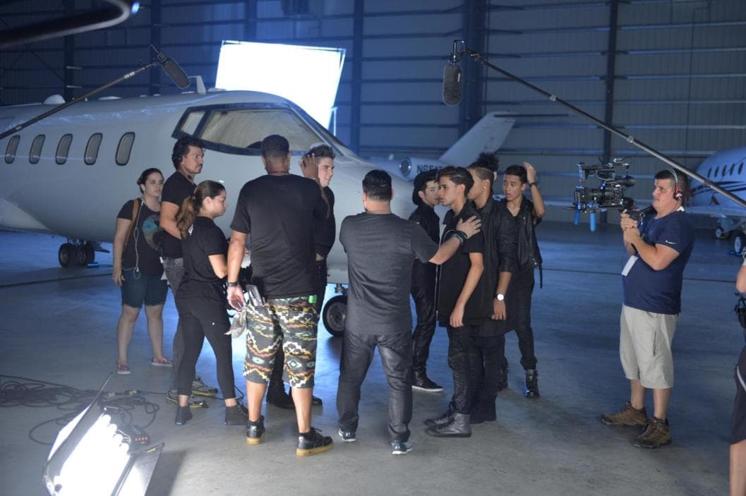 Otro momento que dejó a Ricky Martin y a sus compañeros del jurado impactados fue la grabación del video musical para la canción "Aquí estoy yo".