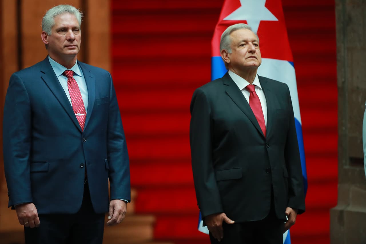 Continúa la polémica por la visita del cubano Miguel Díaz-Canel a México 