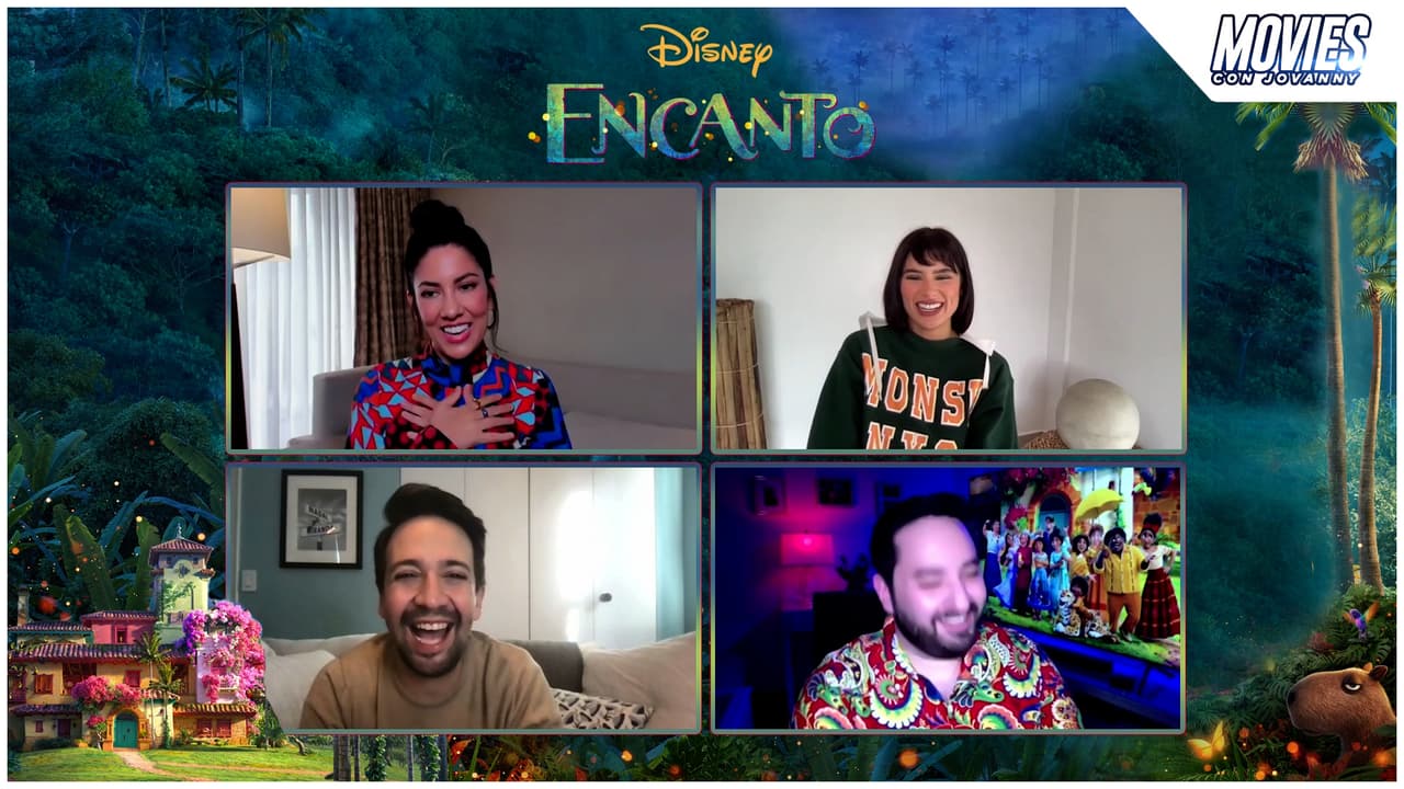 Lin-Manuel Miranda, Stephanie Beatriz y Diane Guerrero nos cuenta todo de Encanto