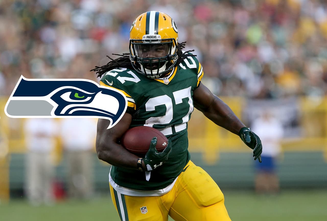 Eddie Lacy fue contratado por los Seattle Seahawks 