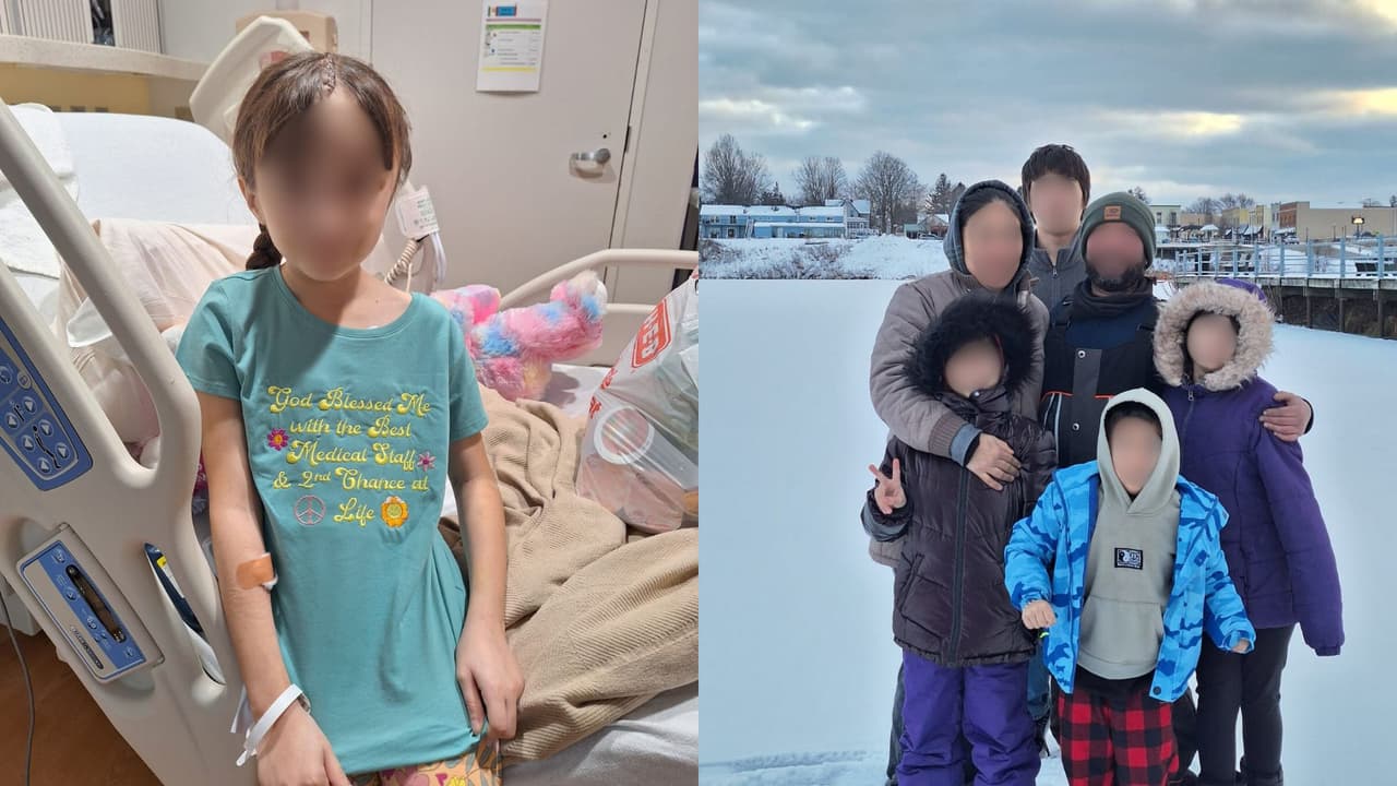 Niña iba a recibir tratamiento médico por un tumor cerebral y terminó deportada junto a su familia a México