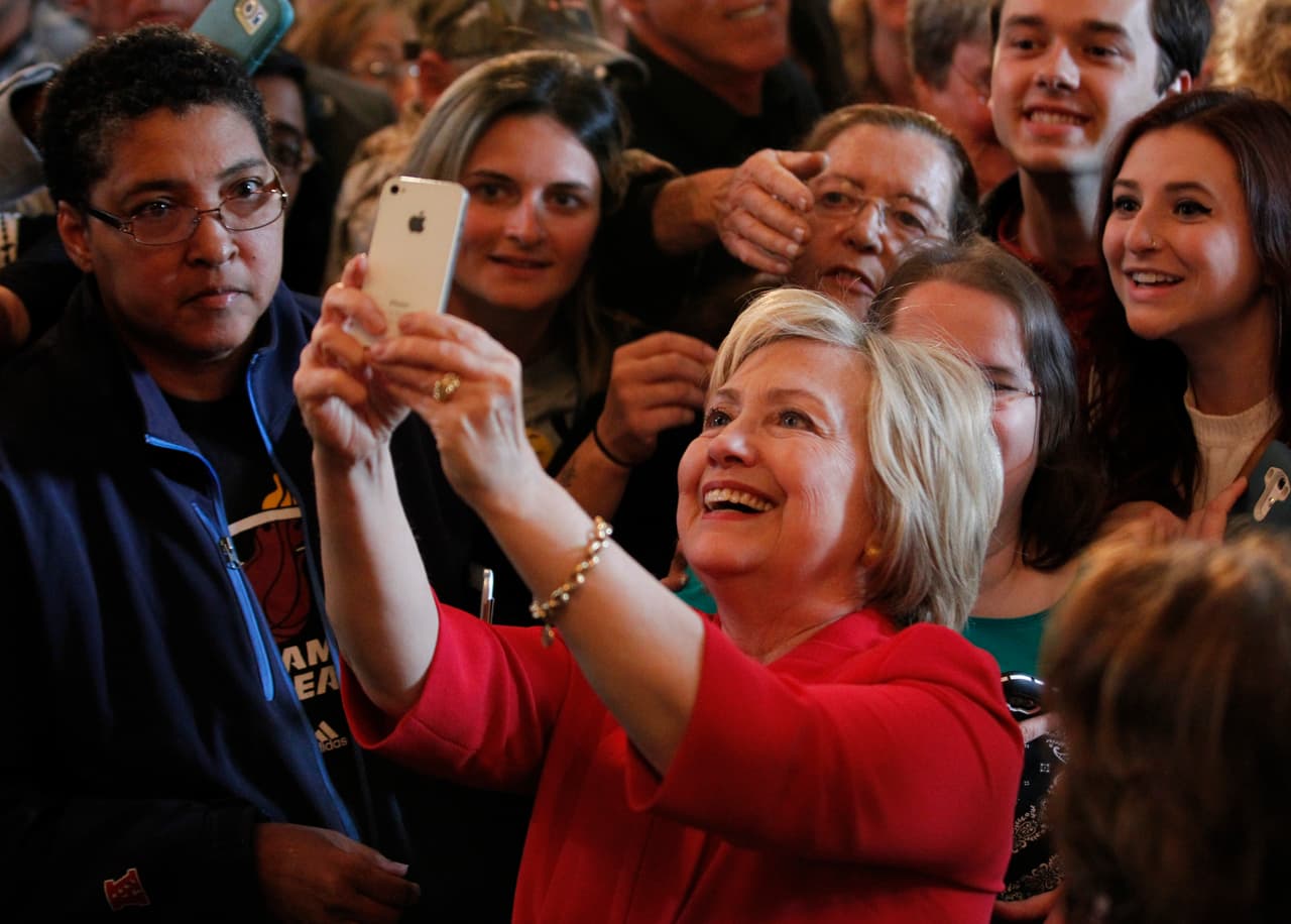 Clinton gana por fin en 'Clintonlandia'