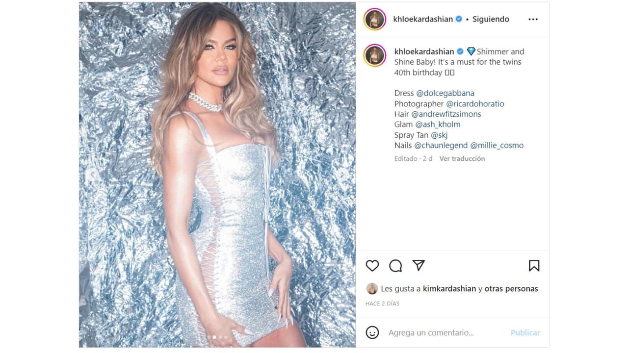 Khloé Kardashian volvió a publicar sus fotografías.