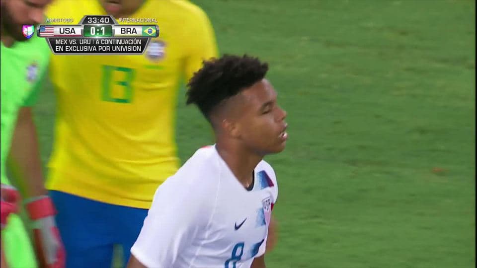 Tiro de esquina para Brazil