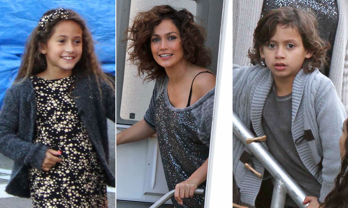  JLo se deja mimar después de una larga jornada de trabajo, la imagen enternece a sus fans