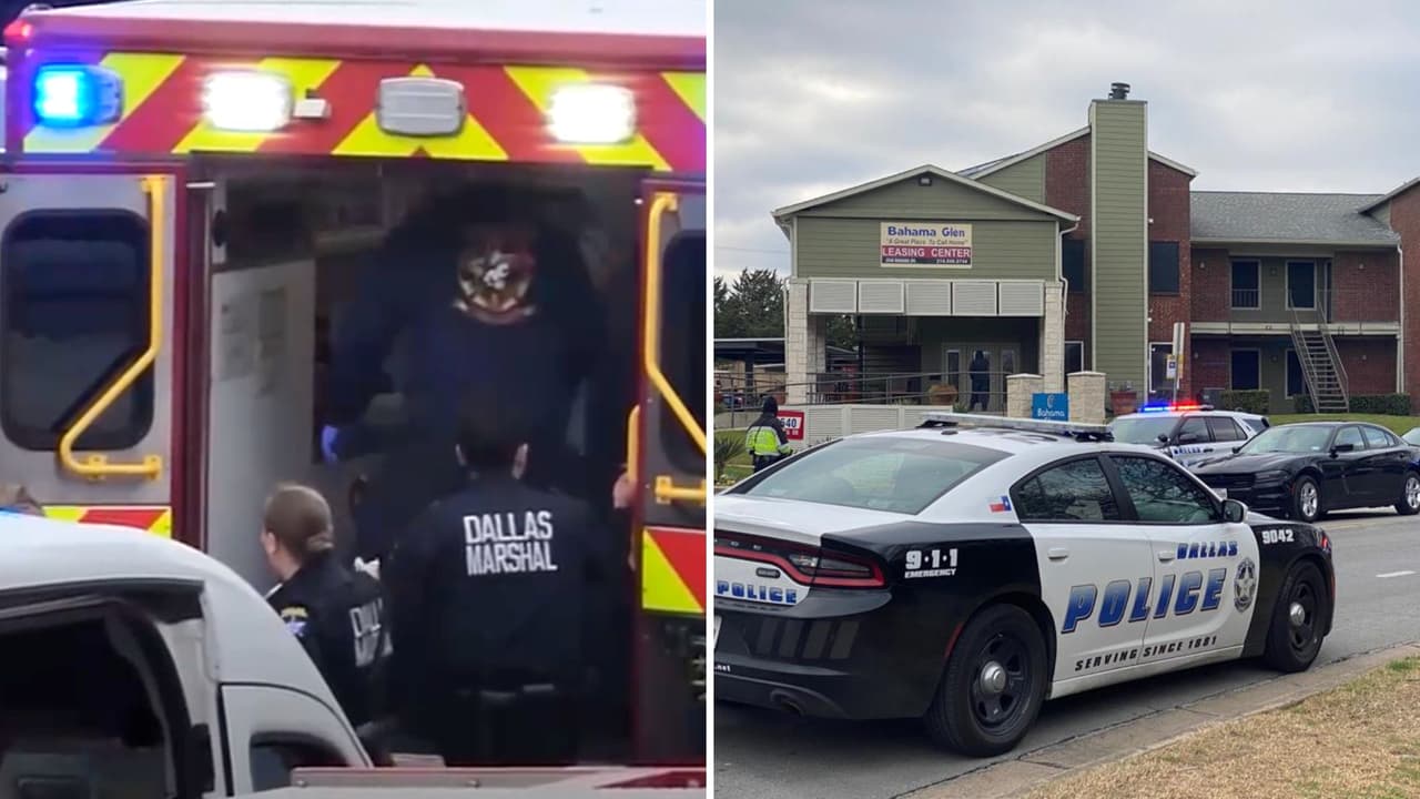 Un policía herido y un sospechoso muerto tras tiroteo en Oak Cliff