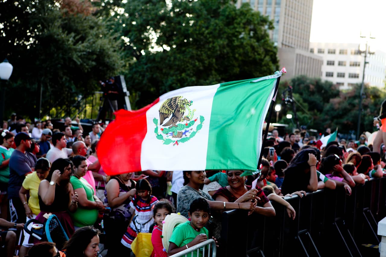 Así se vivió la ceremonia de El Grito en Austin