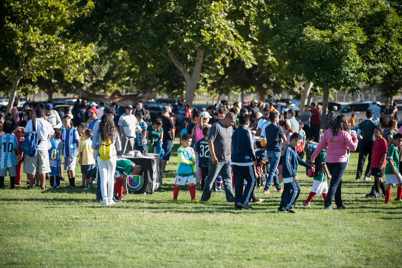 Diversión familiar en Copa Univision Fresno.