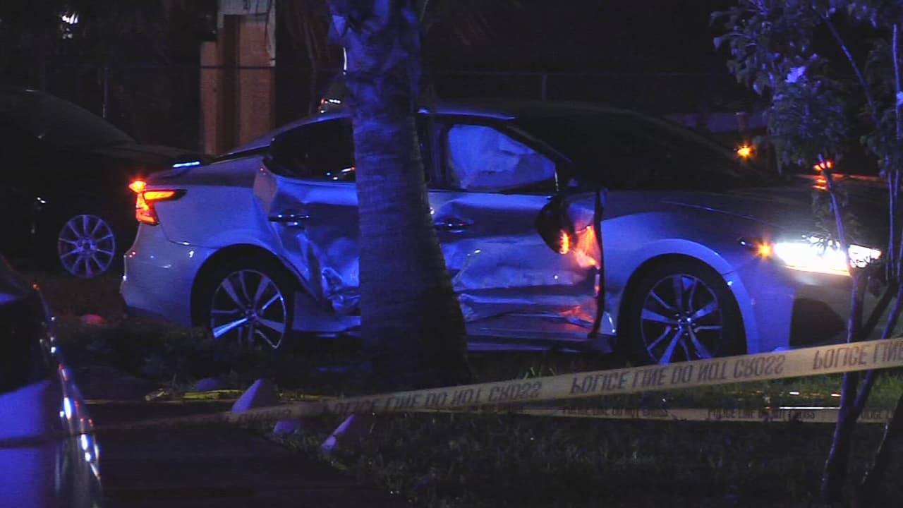 Persecución policial termina en un accidente en Miami Gardens