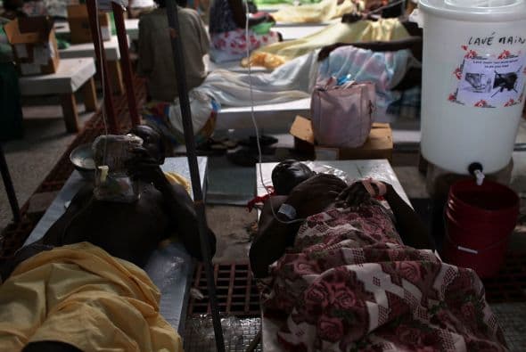 El brote de cólera por otra parte ha dejado hasta el momento unos 544 muertos según un nuevo informe del Ministerio de Salud Pública.