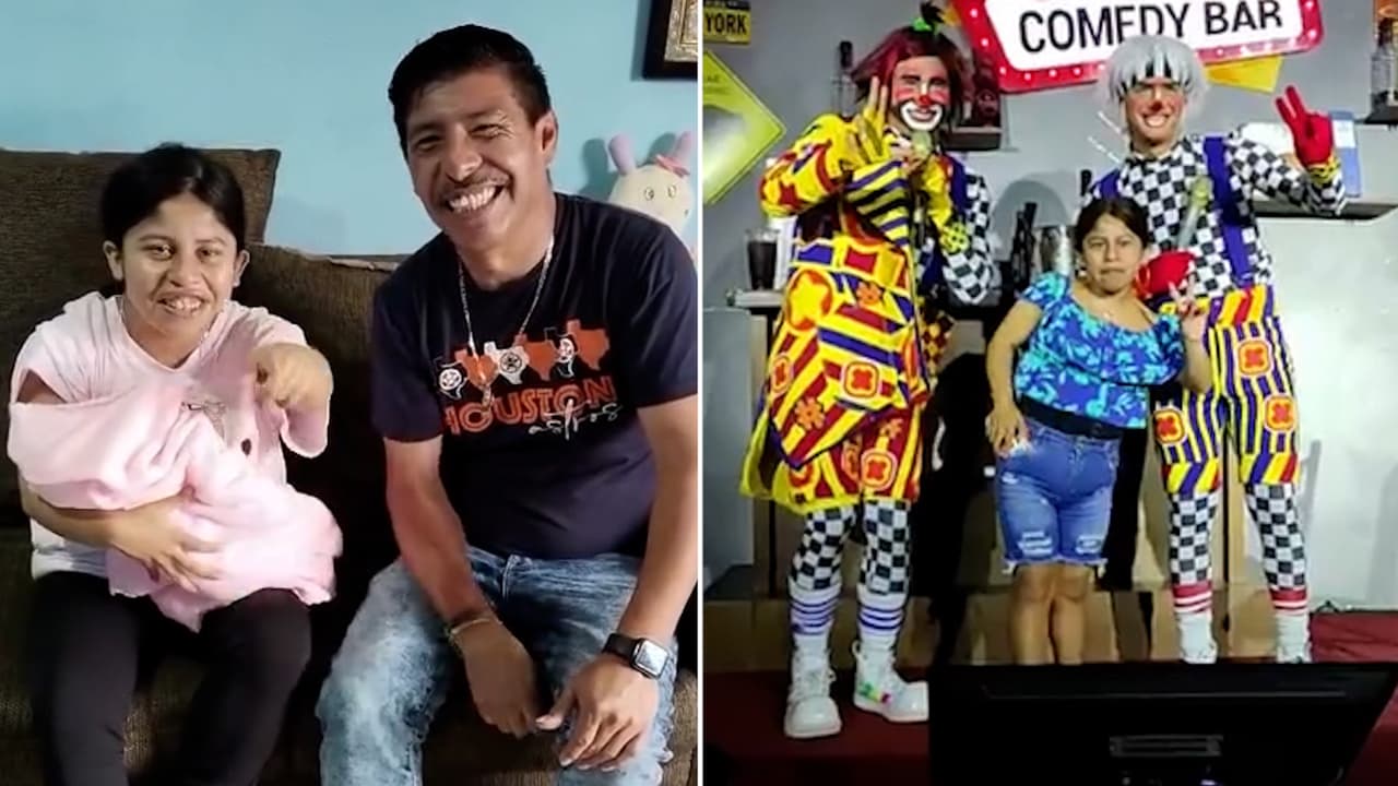 Lupita TikTok aparece bailando con payasos a un mes de la muerte de su bebé: video