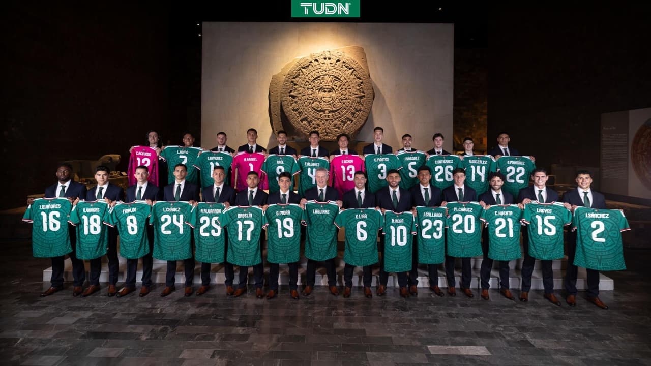 México se toma la foto oficial para la Copa Mundial de la FIFA 2026