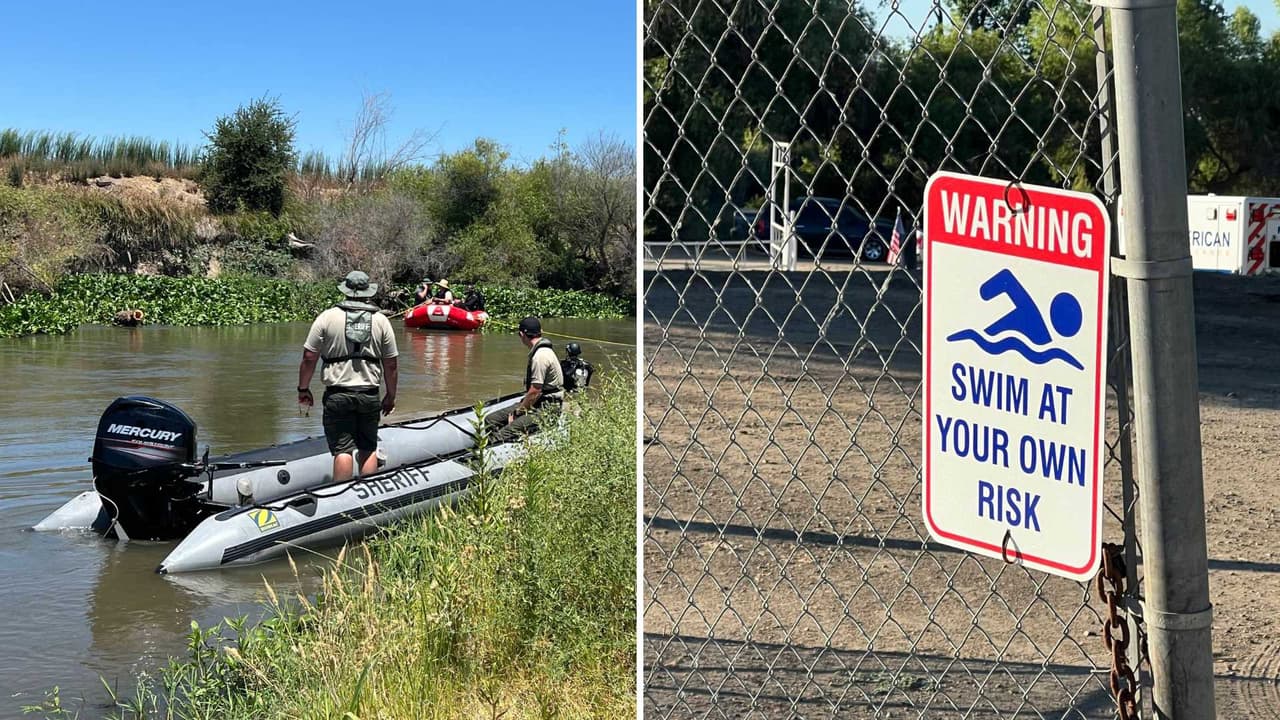 Nixon se metió al río para recuperar una pelota. No volvió a salir a la superficie; los agentes informaron que no sabía nadar y no llevaba chaleco salvavidas.