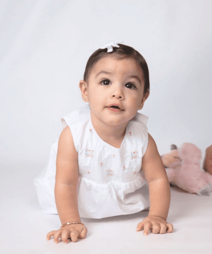 La feliz mamá describía este tiempo junto a su pequeña como "los mejores 9 meses" de su vida.