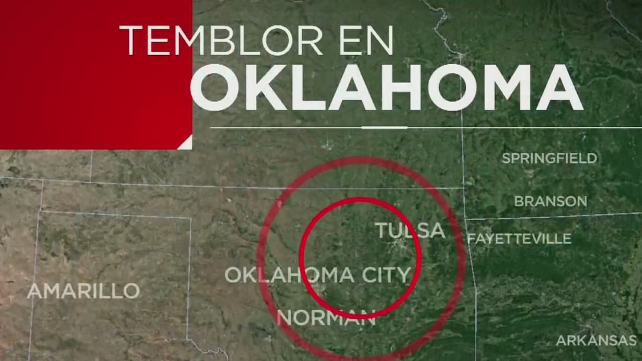 Un terremoto de magnitud 5 sacude Oklahoma