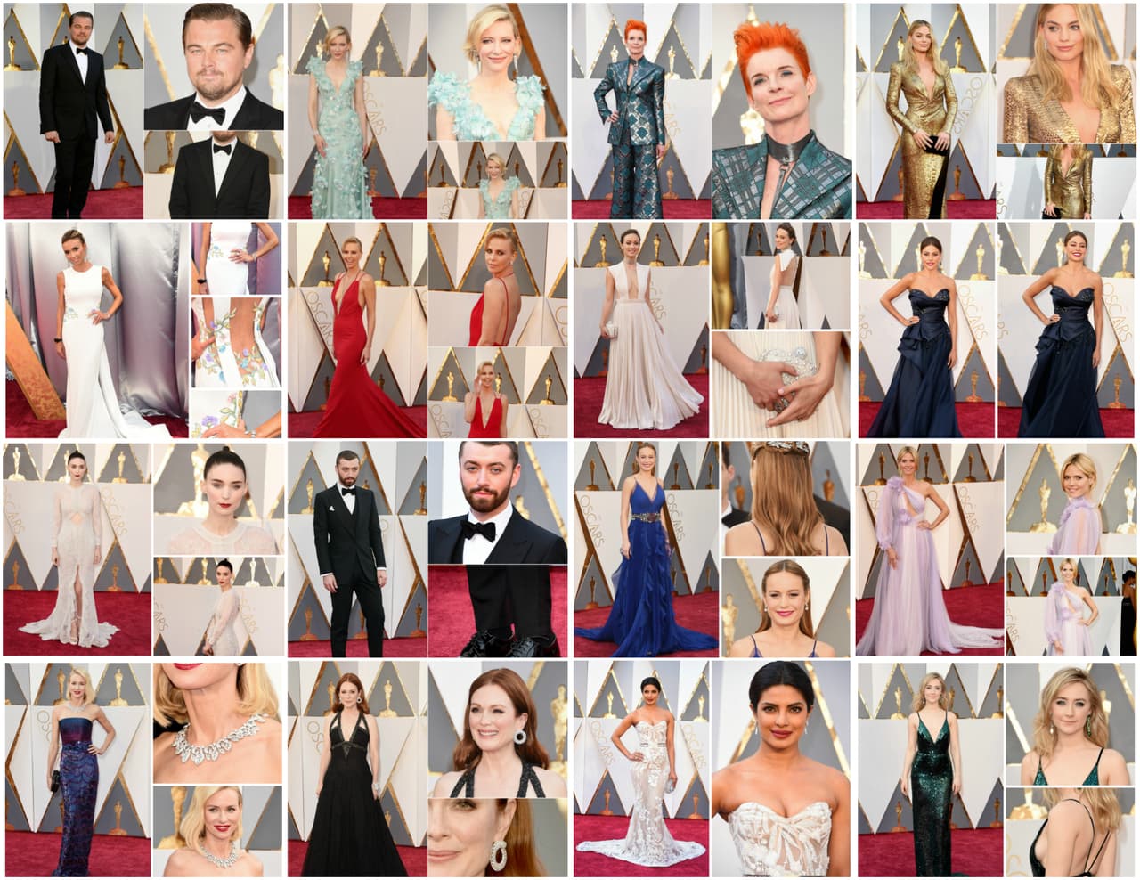 La ceremonia de los Oscar es la más esperada para saber qué marcará los destinos de la moda de la temporada. Aquí, un vistazo a los vestidos que eligieron algunas de las más importantes estrellas del cine.