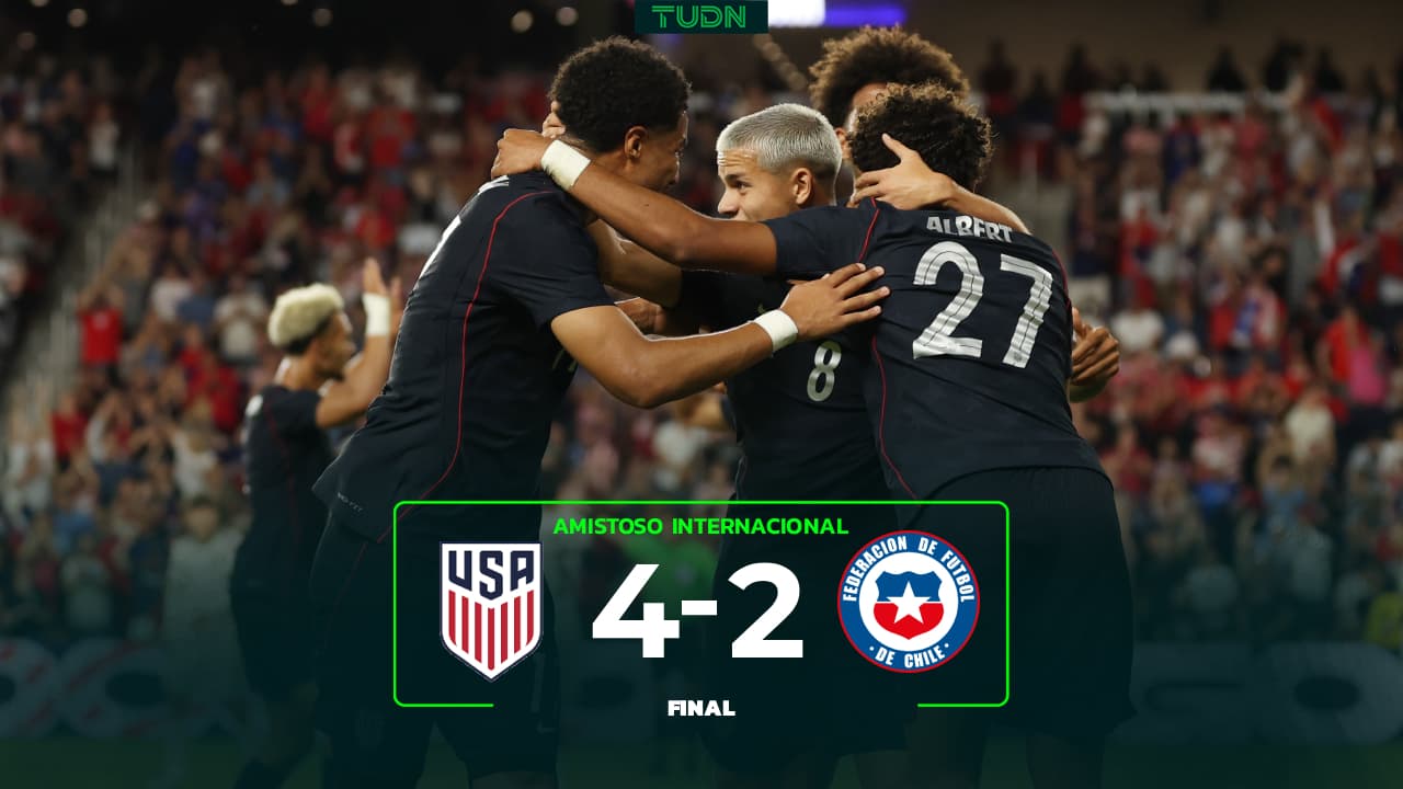 Estados Unidos llega ante México tras golear a Chile