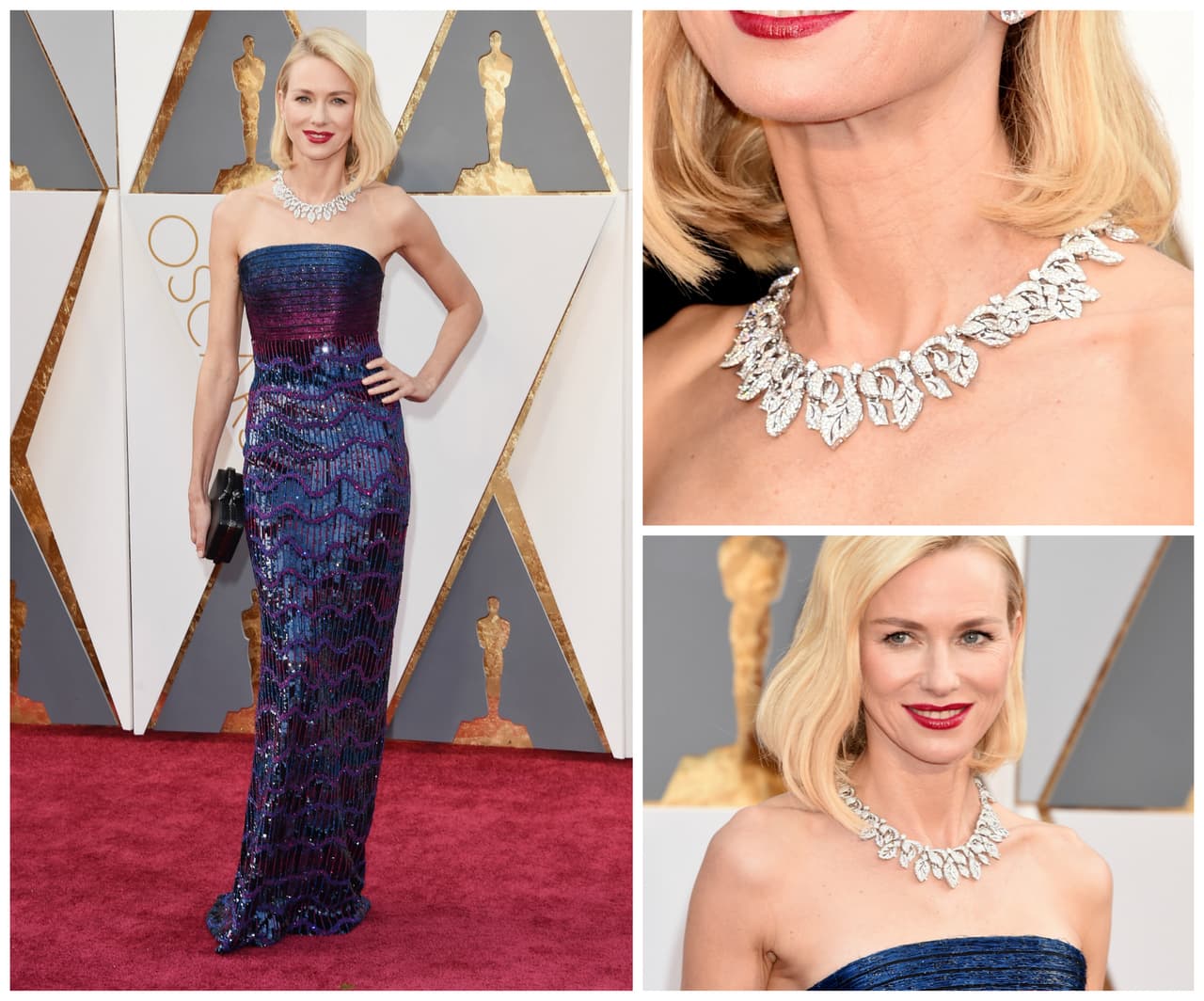 Naomi Watts, en Armani.
