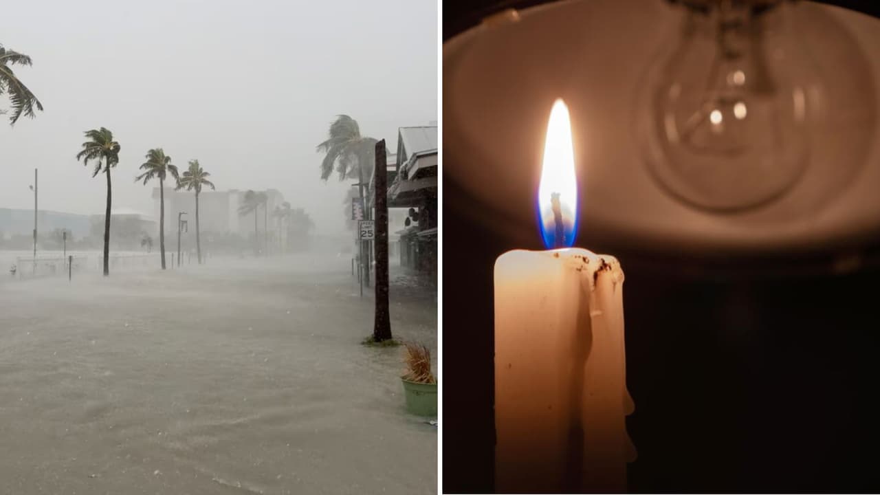 Más de 250,000 clientes están sin electricidad en Florida tras los primeros impactos de Isaías
