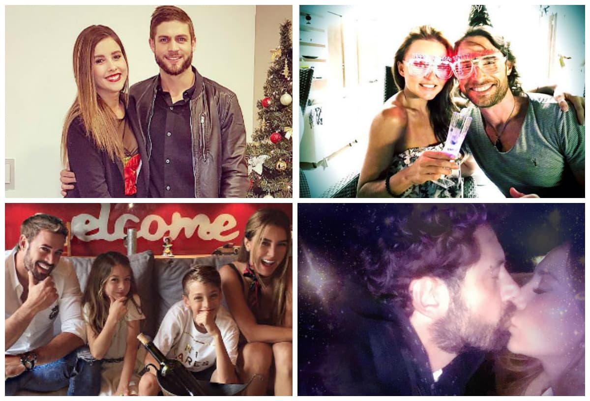 Así comenzaron el año los actores de telenovela