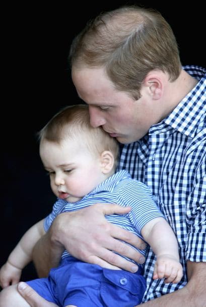 Los duques están muy enamorados de su bebé.