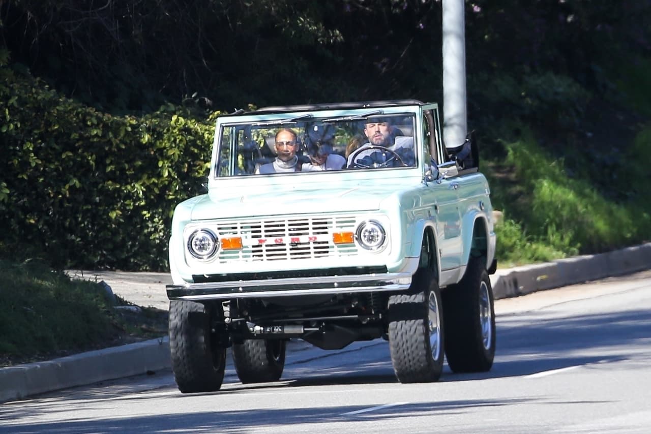 En el paseo del pasado fin de semana, la pareja se hizo acompañar de dos de sus hijos. 
<br>