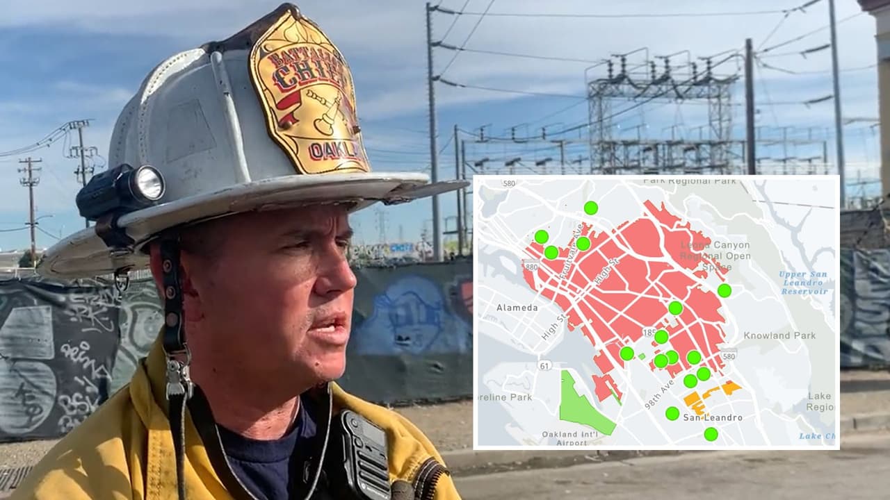 50,000 clientes de PG&E se quedan sin servicio de electricidad tras incendio en subestación