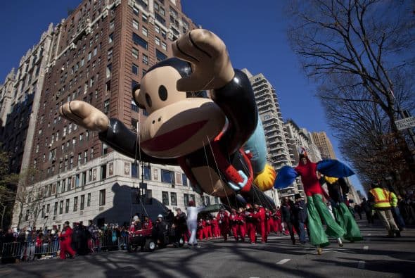 Celebran el famoso desfile de Thanksgiving Celebran el famoso desfile de Thanksgiving Celebran el famoso desfile de Thanksgiving