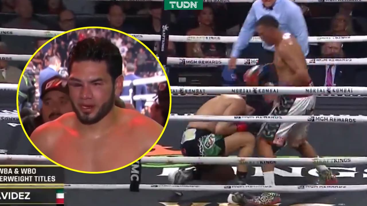 David Benavidez lesiona ojo de 'Zurdo' Ramírez durante brutal pelea de boxeo 