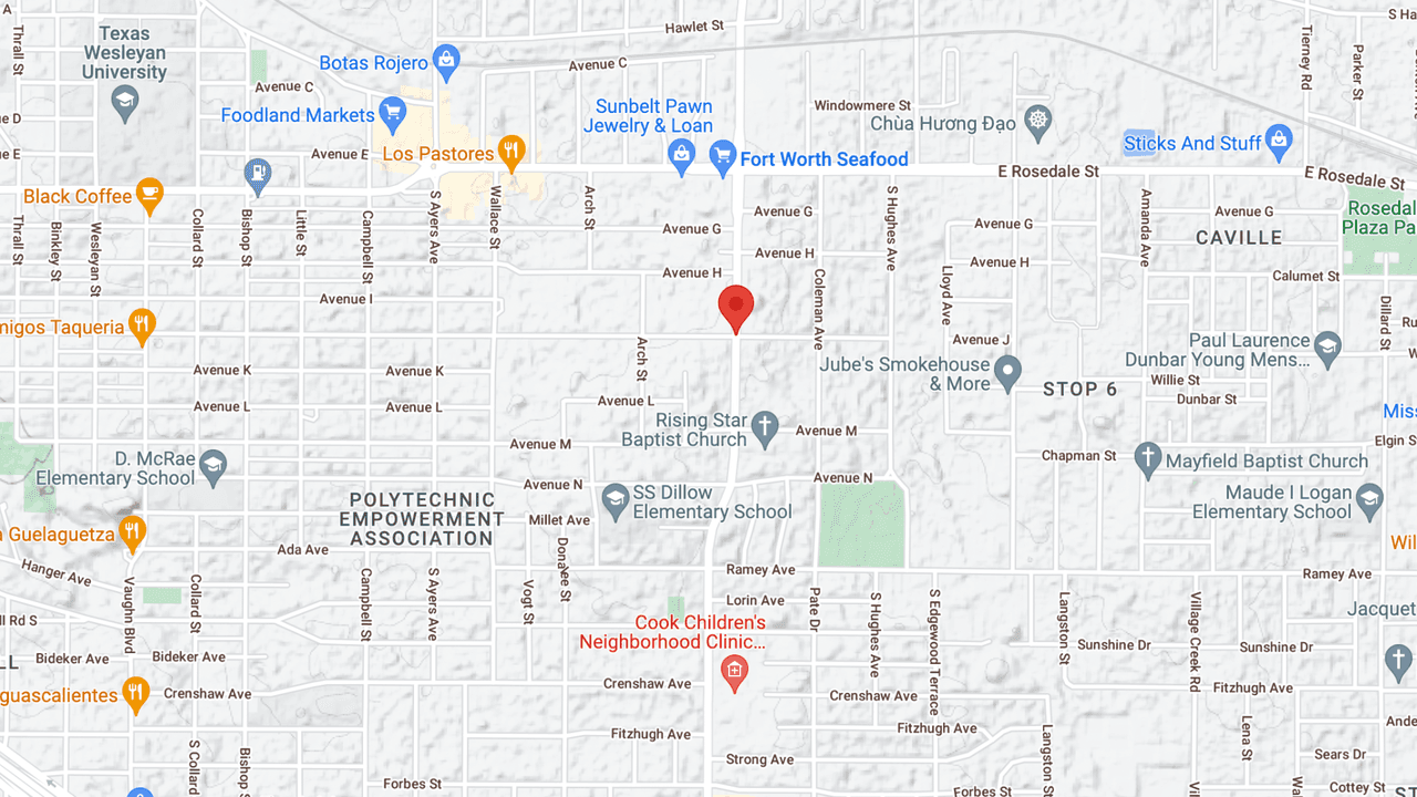 Esta fue la ubicación donde rescataron a las víctimas.