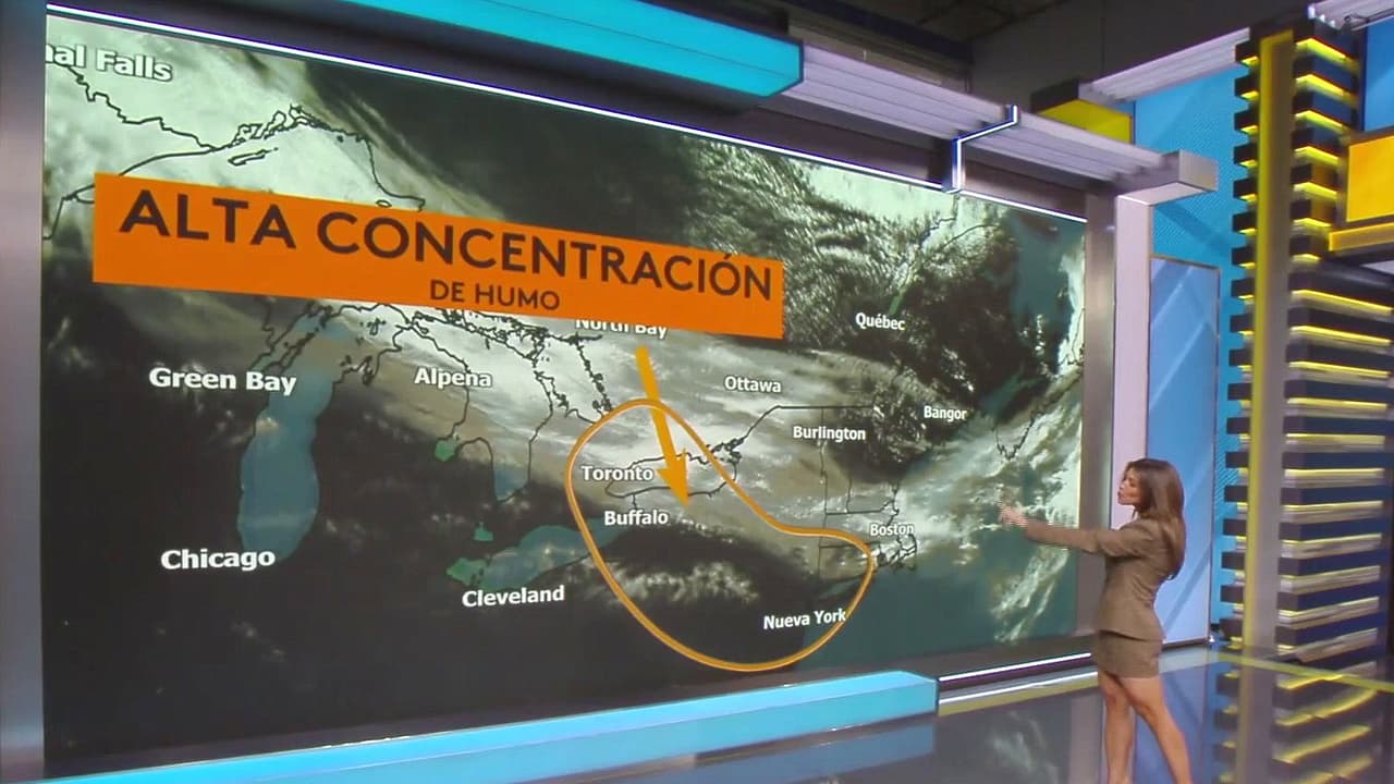 Clima hoy en EEUU, jueves 16 de julio 2026: Alertas de salud por humo en Nueva York y Chicago