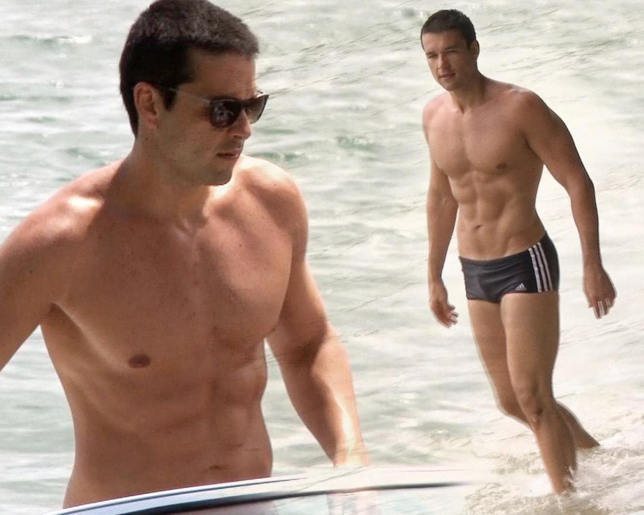 Los personajes de Moisés y los Diez Mandamientos causan revuelo y tienen a más de una salivando. Mira qué guapos están los galanes de esta serie.