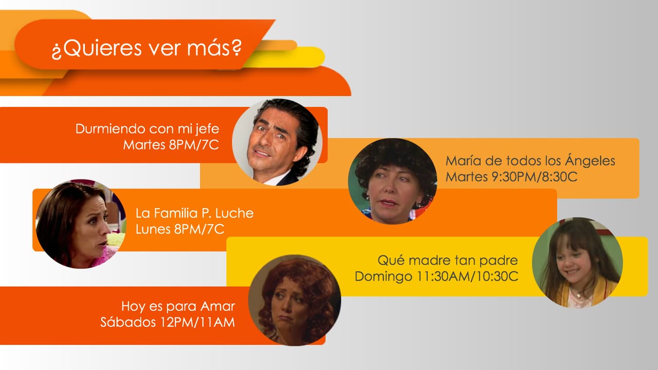 Disfruta más de estas mujeres al borde de un ataque de celos sólo por Galavisión.