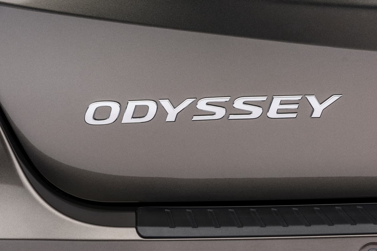 La Honda Odyssey lleva el nombre grabado en los estribos que permiten el ascenso al habitáculo.