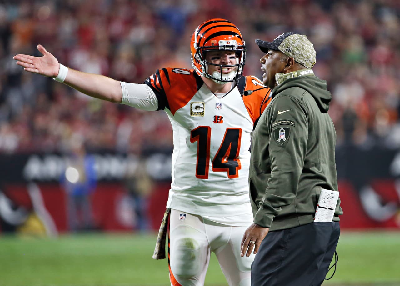 Para Marvin Lewis los Bengals perdieron con Cardinals por un castigo fantasma