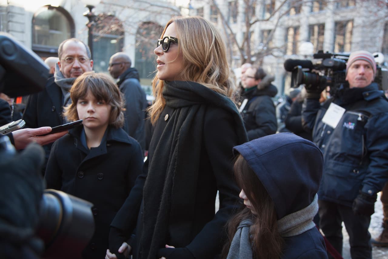 Julie Snyder también estuvo presente y hasta se tomó el tiempo para compartir algunas palabras.